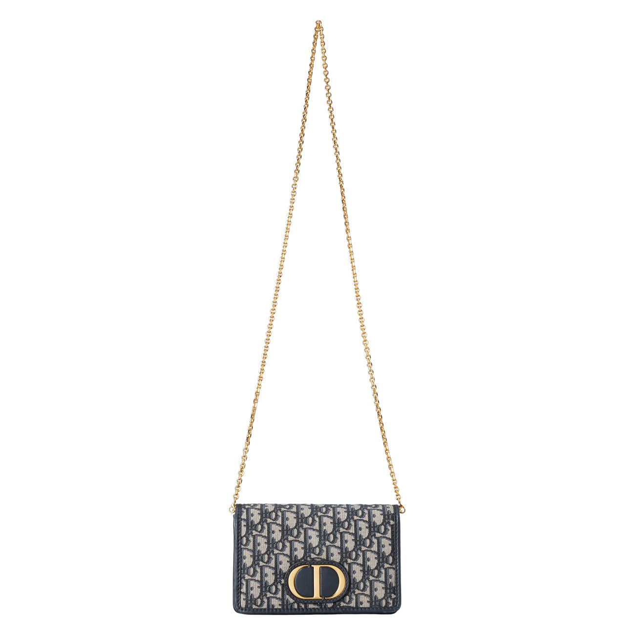 CHRISTIAN DIOR(USED)디올 오블리크 30 몽테인 체인 파우치백